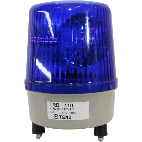 TRB-110-BL - SINAL.EMERG.110VCA 163MM BL