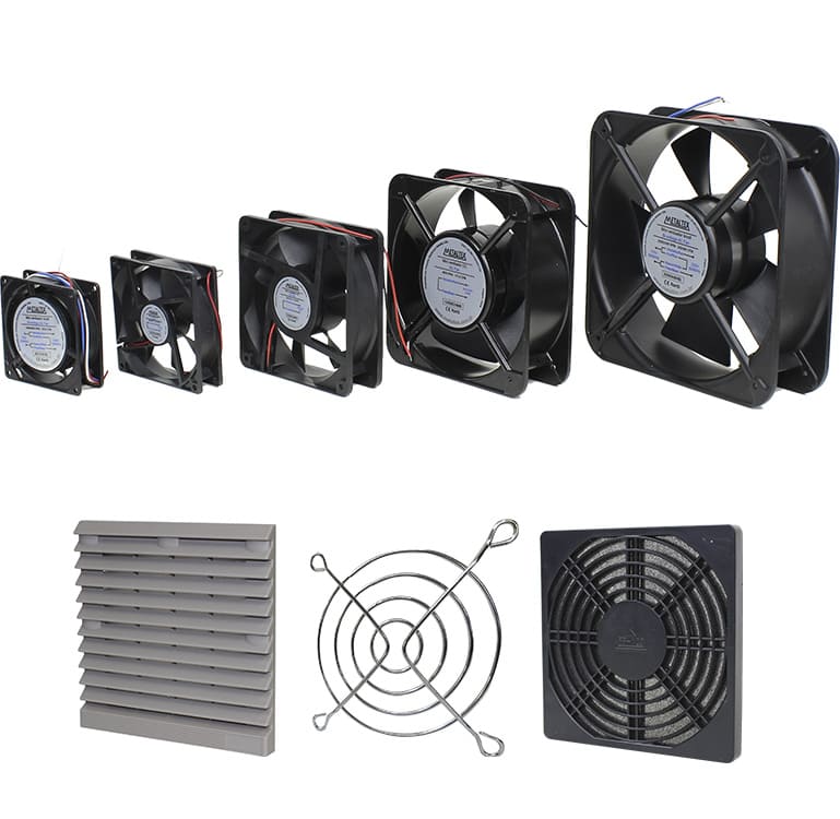 Ventilador - Mini ventiladores CA e CC