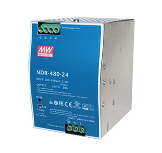 NDR-480 - Fonte de alimentao chaveada 480W para trilho DIN