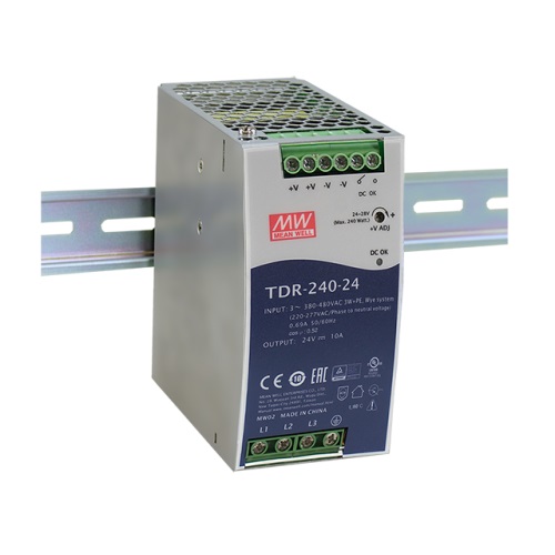 TDR-240 - Fonte de alimentao chaveada 240W para trilho DIN