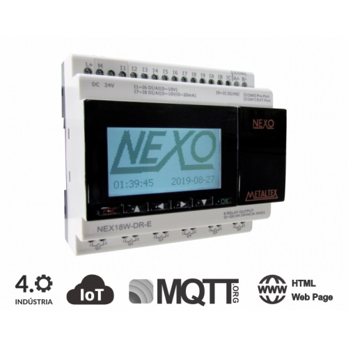 Nexo Web - Mini CLP com comunicao Ethernet